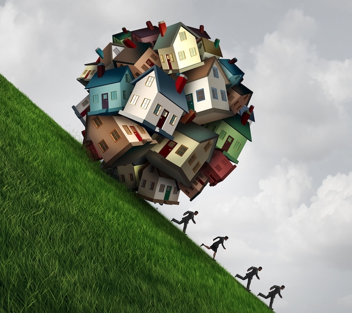 聯儲局若拒絕停止加息,樓市不容樂觀,業主供樓負擔勢再增。