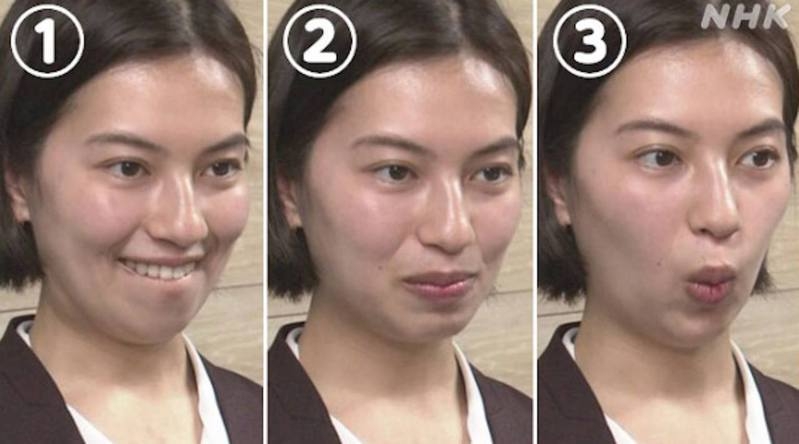 微笑前可先進行面部放鬆運動,以展現出更自然的笑容。