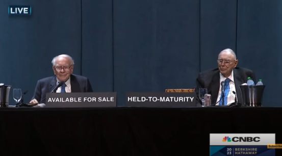 巴群股東會(Berkshire's annual meeting)直播截圖