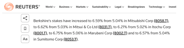 巴群在日本的投資