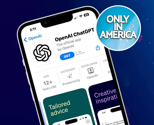 ChatGPT手機版程式現時只有蘋果用戶可以下載。