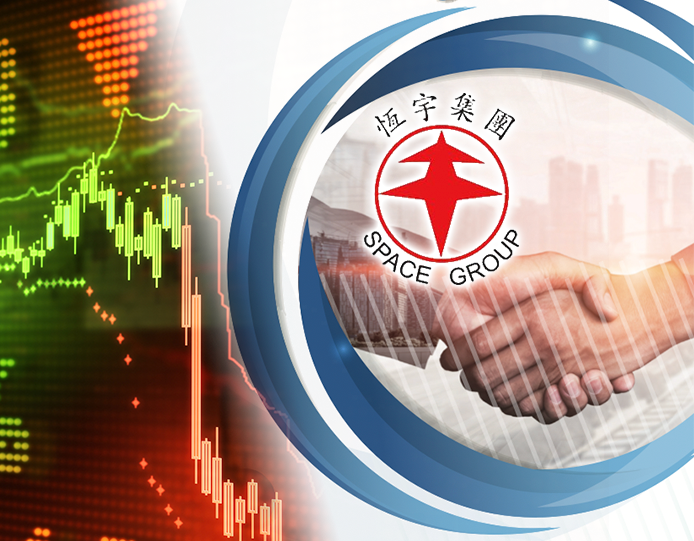 微信女疑唱高散貨，恆宇集團股價暴跌近9成。