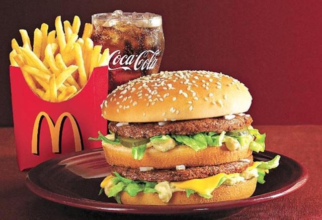 要價3.69英鎊(約37港元)的麥當勞巨無霸套餐。