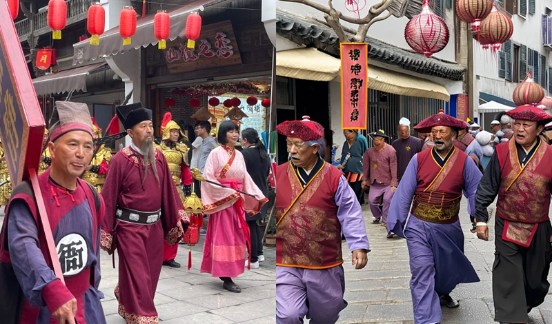 左為原圖,右為生成圖。