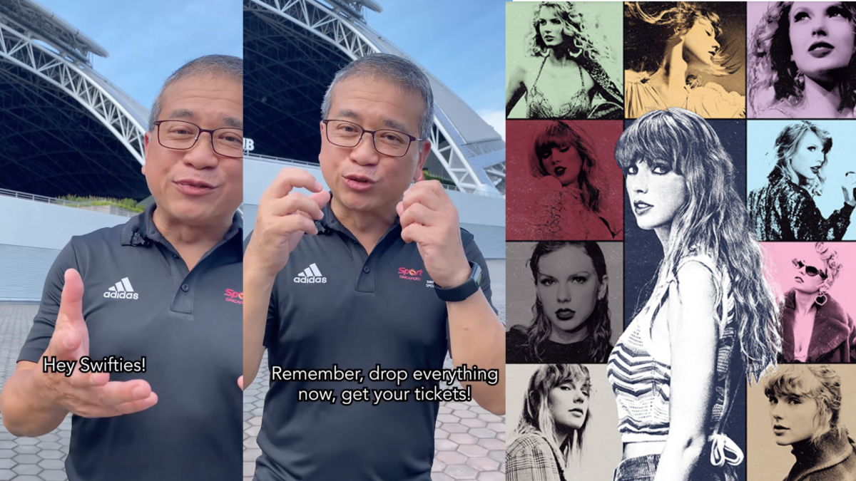 新加坡高級官員親自上陣推廣Taylor Swift的演出消息。