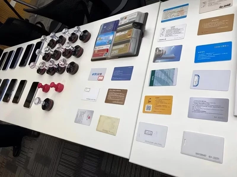 警方搜羅的犯罪工具。