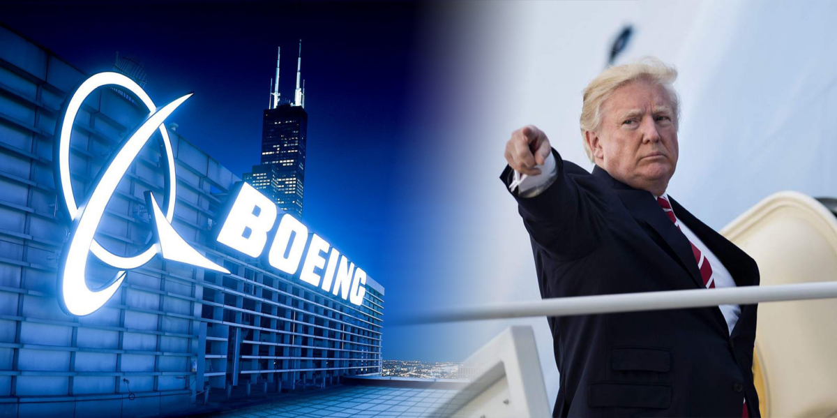 因不堪美國前總統特朗普的壓力，波音數年前簽下不能加價的空軍一號承造合約，致損失慘重。