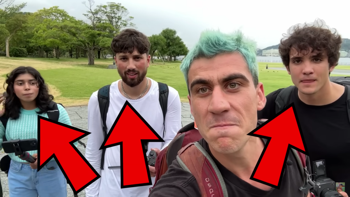 4名Youtuber挑戰「零蚊遊日本」，從長崎出發，橫跨整個日本本州島前往青森，沿途不花一分錢。