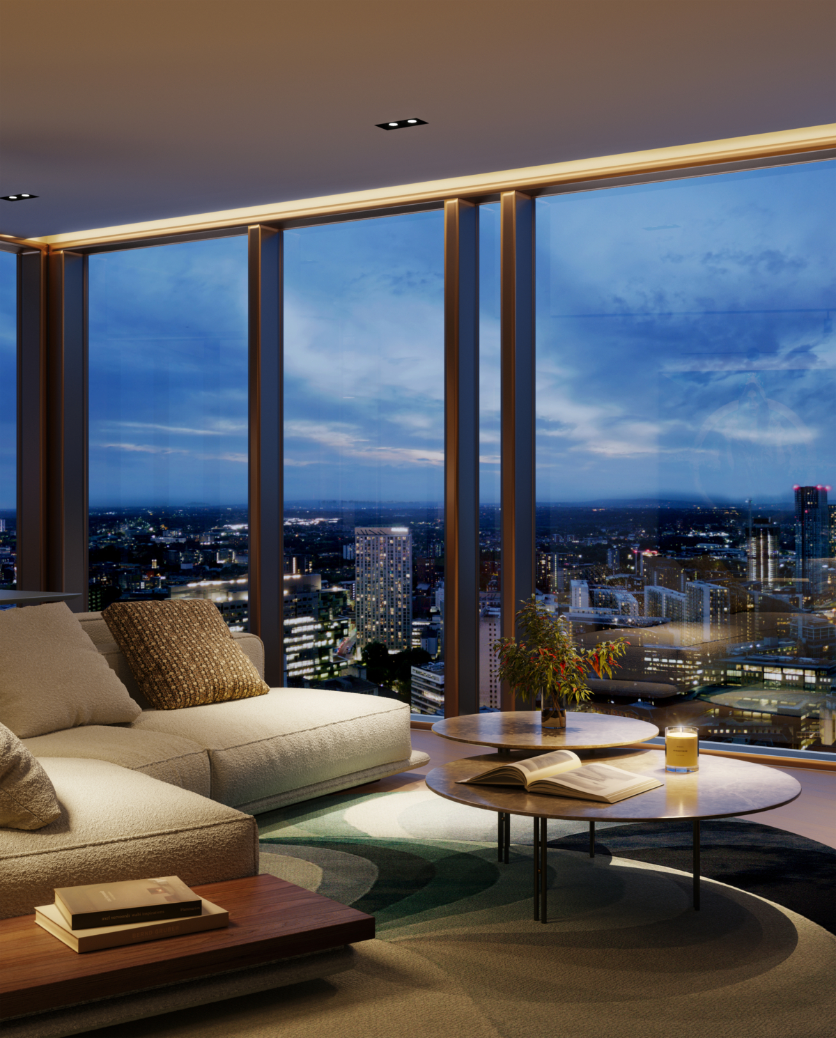 W Residences Manchester共有213伙,戶型由開放式至3房,實用面積407呎至2587呎。