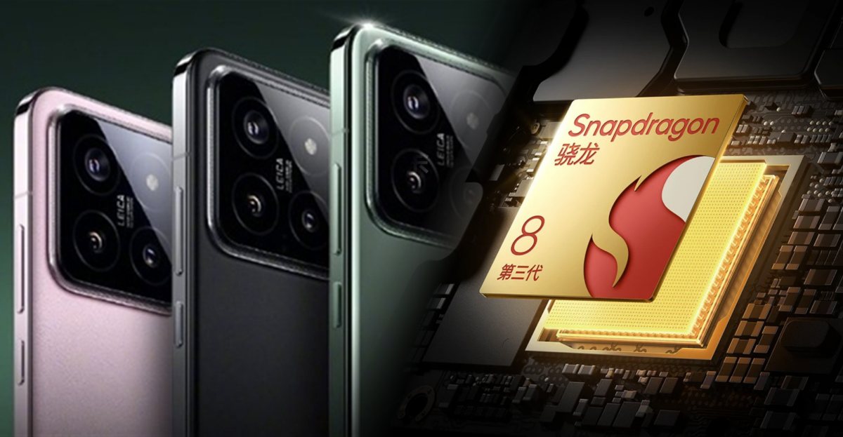 小米14新手機銷量甚佳，疑似更勝於華為。