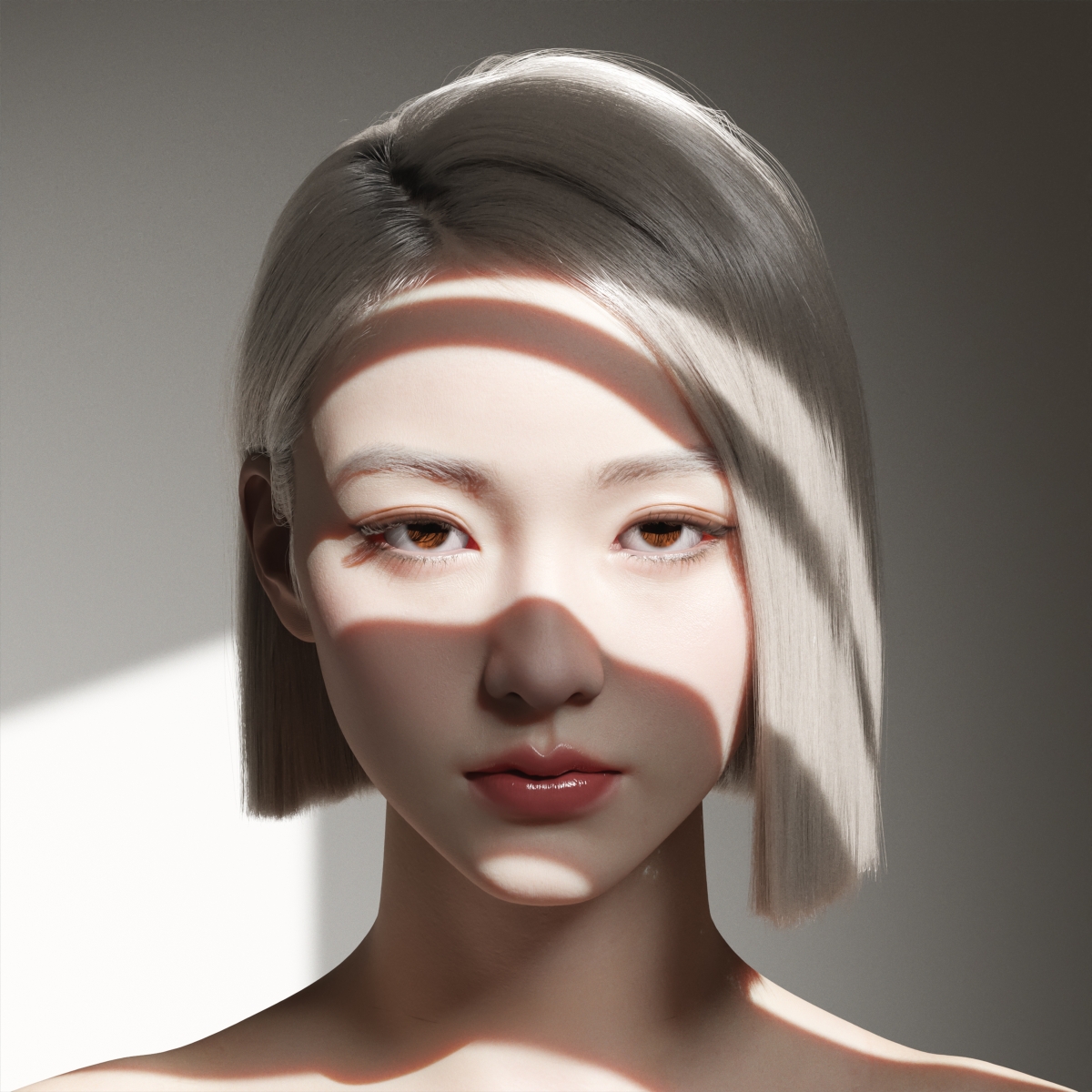 中國超寫實虛擬人AYAYI