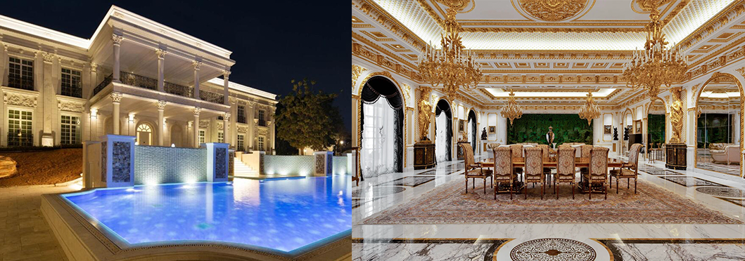 杜拜豪宅市道熾熱,圖中的「大理石宮殿」去年即以近16億港元價錢推售。