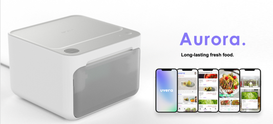 Uvera 研發的食物保鮮儀器 Aurora