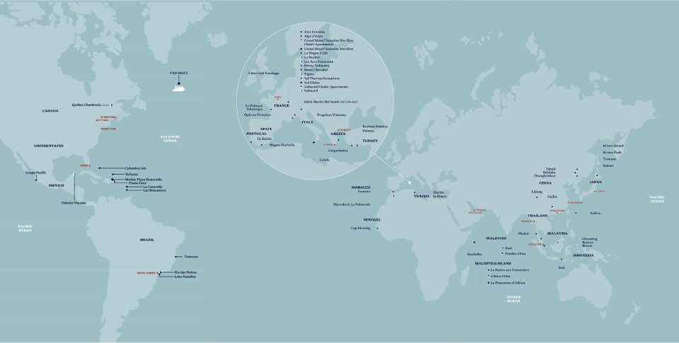 Club Med利用全球擁有近70座度假村的優勢,不論遠近都有據點 (圖片由Club Med 提供)