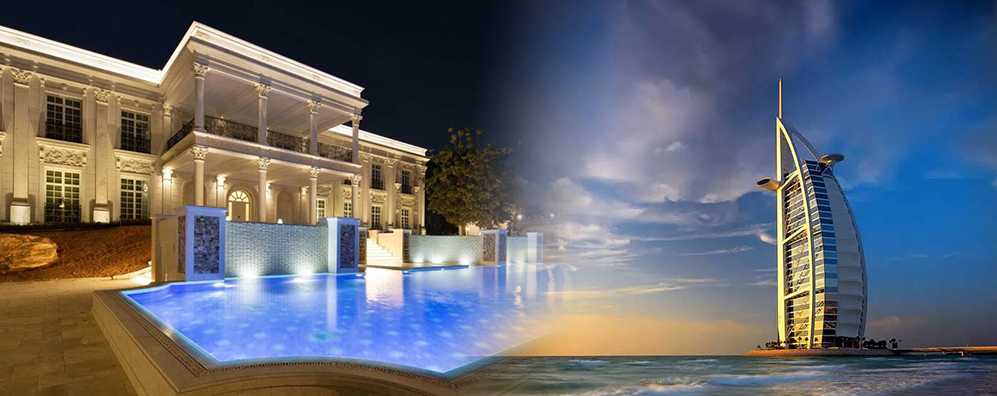 阿聯酋不單富有而且政治穩定及治安良好,故吸引不少富人在當地買豪宅,又或是入住超五星級酒店享受人生。