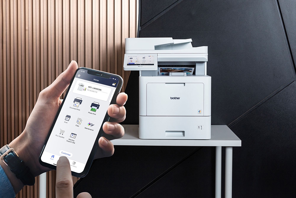 Brother Mobile Connect打破了打印文件要「人在打印機」的局限，透過連接智能流動裝置做到無線打印。