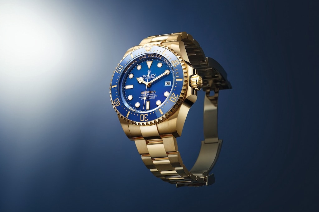 Rolex Oyster Perpetual Rolex Deepsea腕錶,44mm,18K黃金款