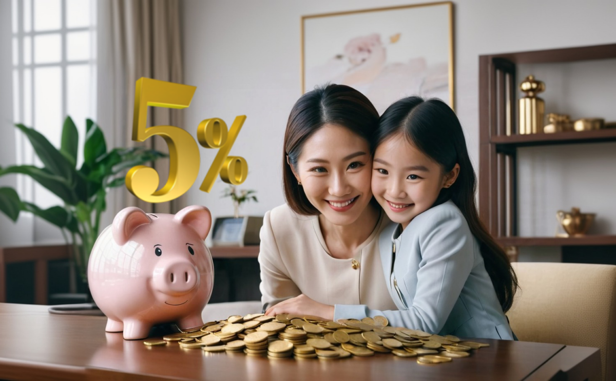 若善用開戶優惠、出糧戶口優惠、高息活期計劃等,普通香港家庭有機會靠儲蓄賺到近5厘的高息。