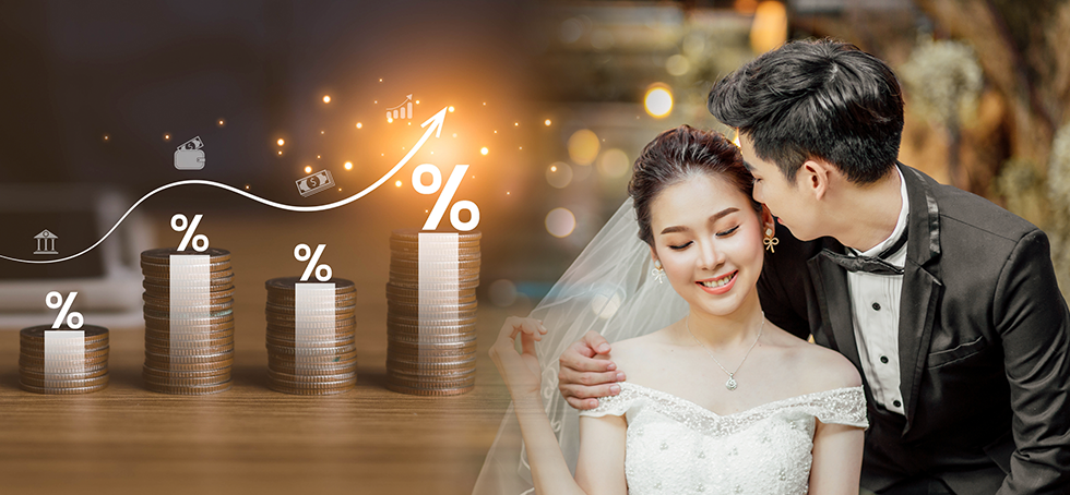 若快將結婚，結婚所需投資只宜進行安全的投資如定期存款。