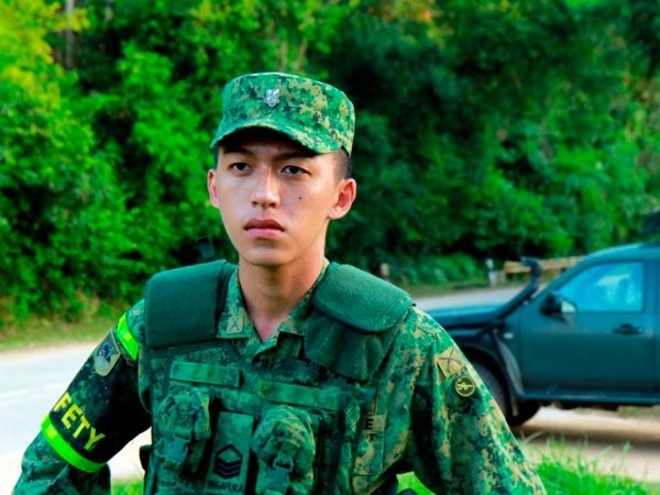 新加坡國民服役主題電影《新兵正傳》(Ah Boys to Men)劇照