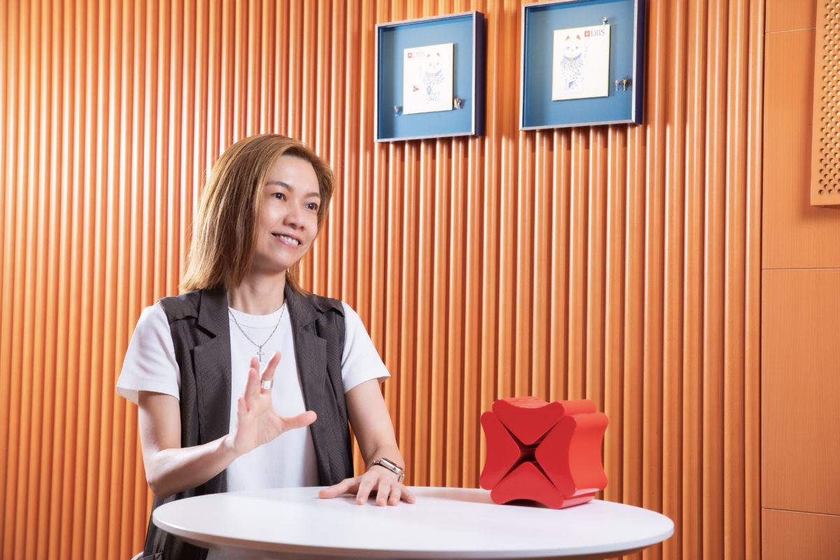 Connie分享：「除了照顧客戶的理財環境，將同事的辦公空間做得更加好，就是我們團隊的信念。」