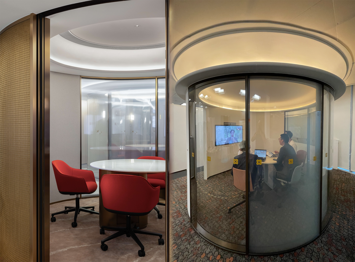 團隊在辦公室內搭建一個1:1會議室模型，邀請客戶和客戶關係經理體驗及給予反饋。