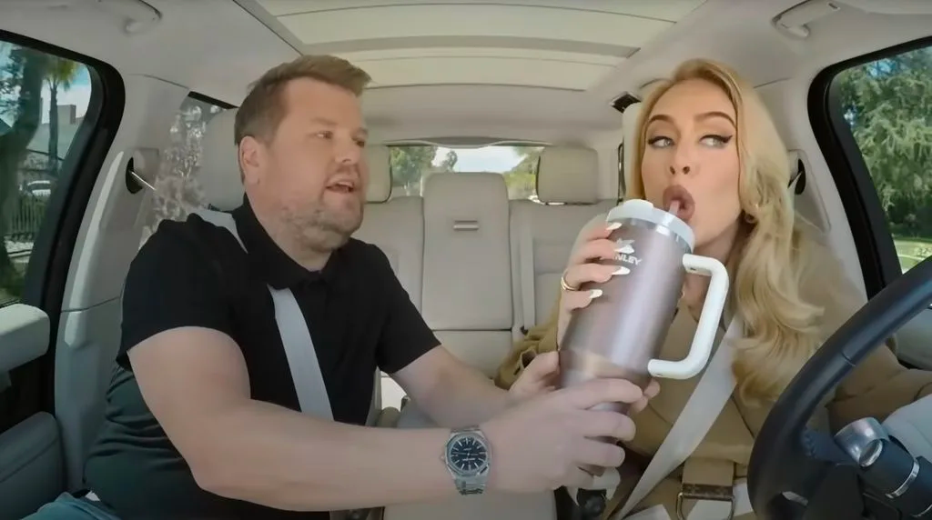 英國知名歌手Adele是Stanley保溫杯的忠實用戶。