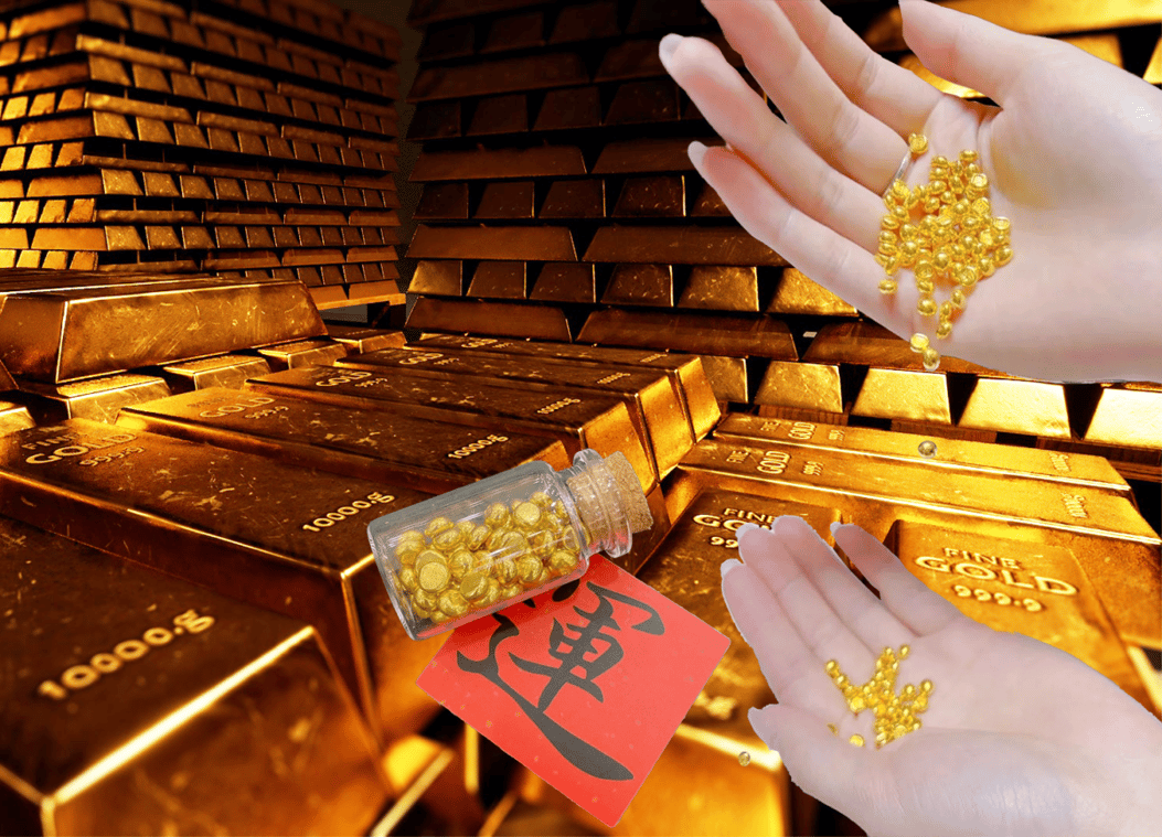 黃金勝股票】金價年漲2成創新高高盛料高見2700美元黃金勝美股港股年輕人興起儲金豆避險避險定冒險？