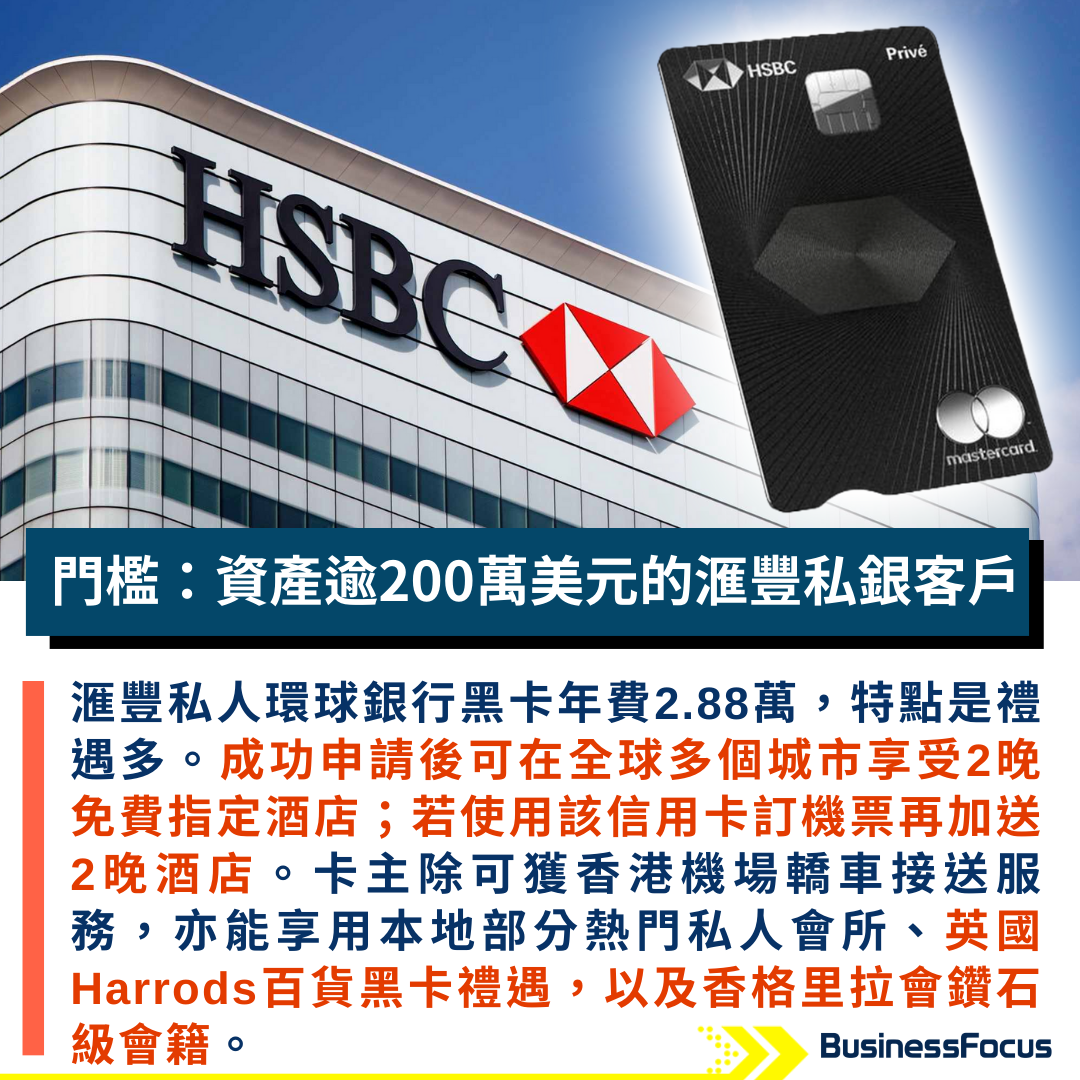 HSBC滙豐黑卡