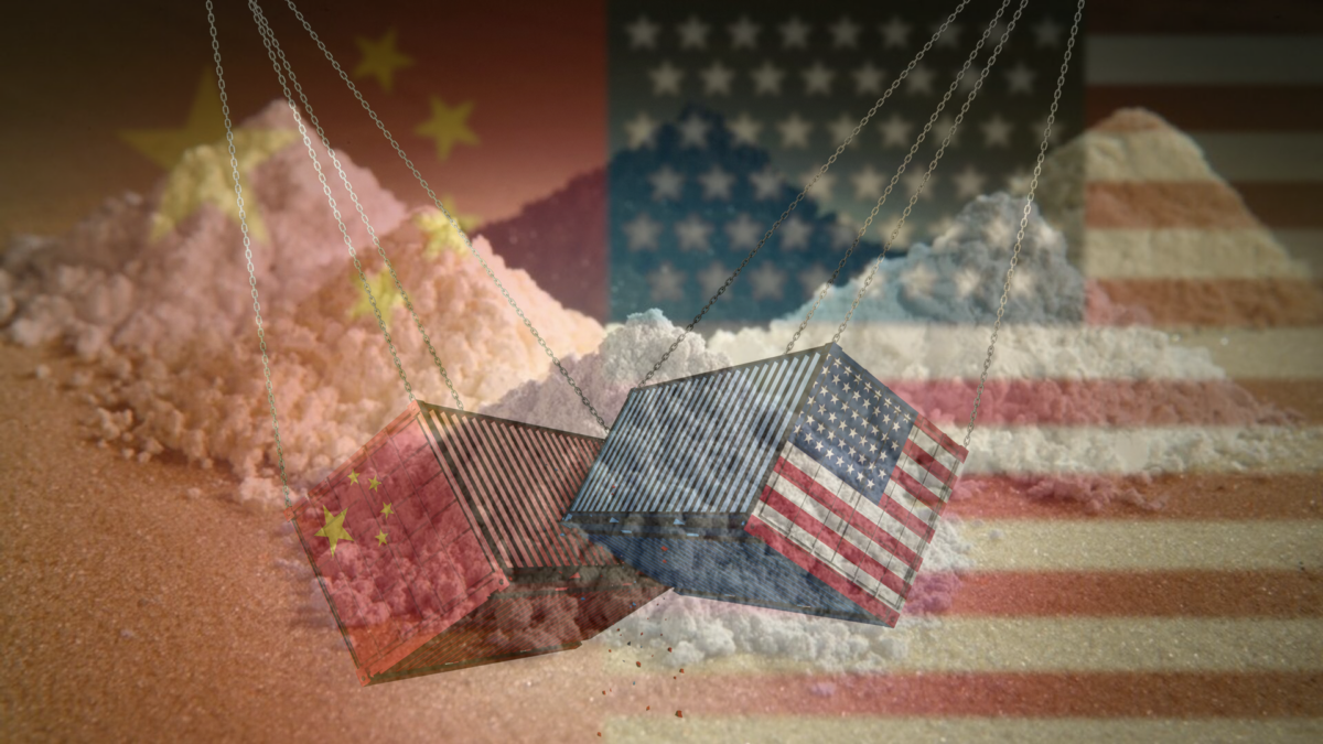 中國磁性稀土勝萬金，特朗普總統輸了。