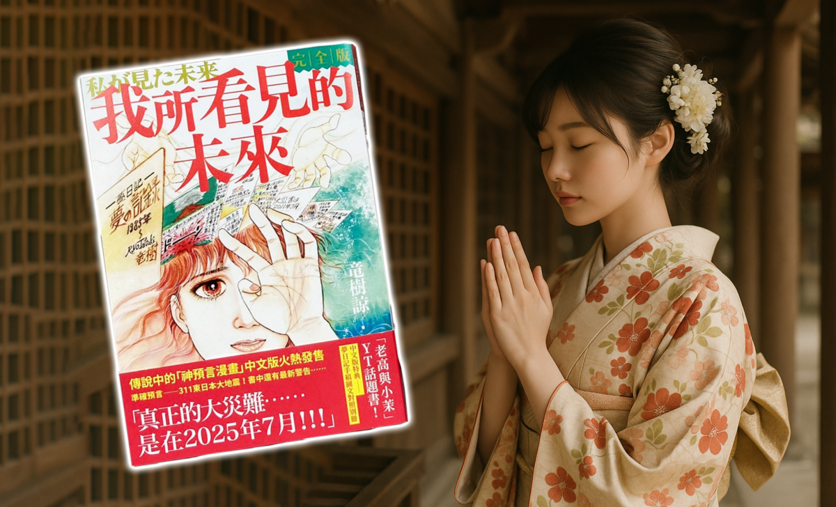 竜樹諒的日本地震預言，7月5日便會知真假。