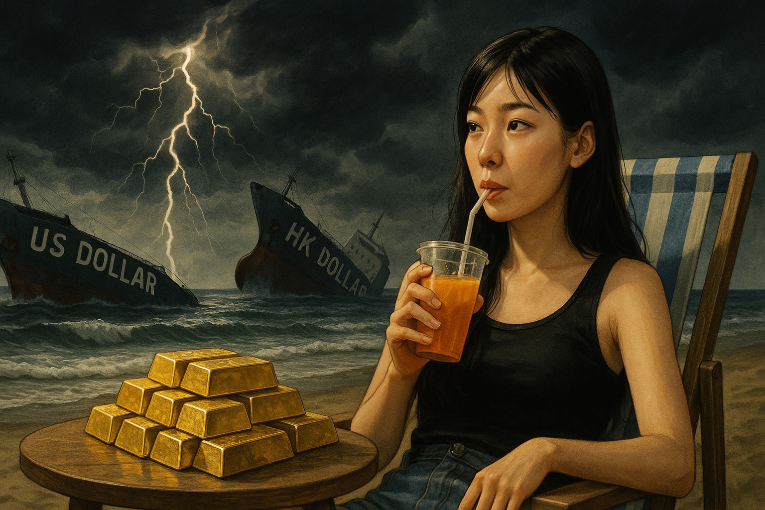 黃金以及港股，很可能現時是對沖港元貶值的最佳工具。