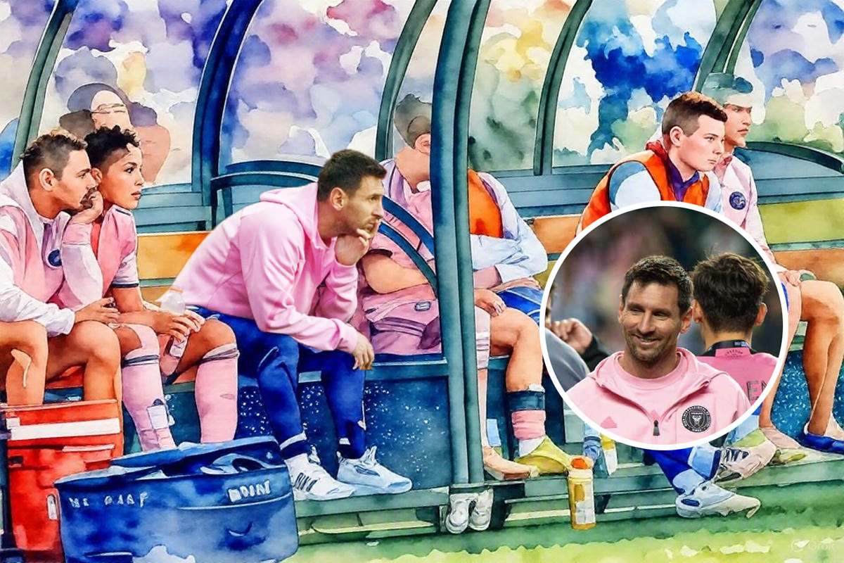 國際邁阿密2024年初的香港表演賽,美斯稱有傷不出傷,惹來軒然大波。