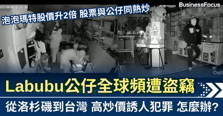 從洛杉磯到台灣！Labubu頻遭盜竊 高溢價誘惑犯罪