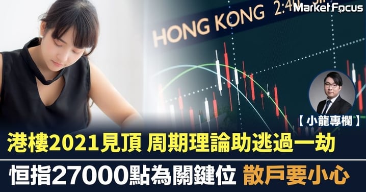 港樓2021見頂 周期理論助逃過一劫 萬物有周期 恒指27000點要小心