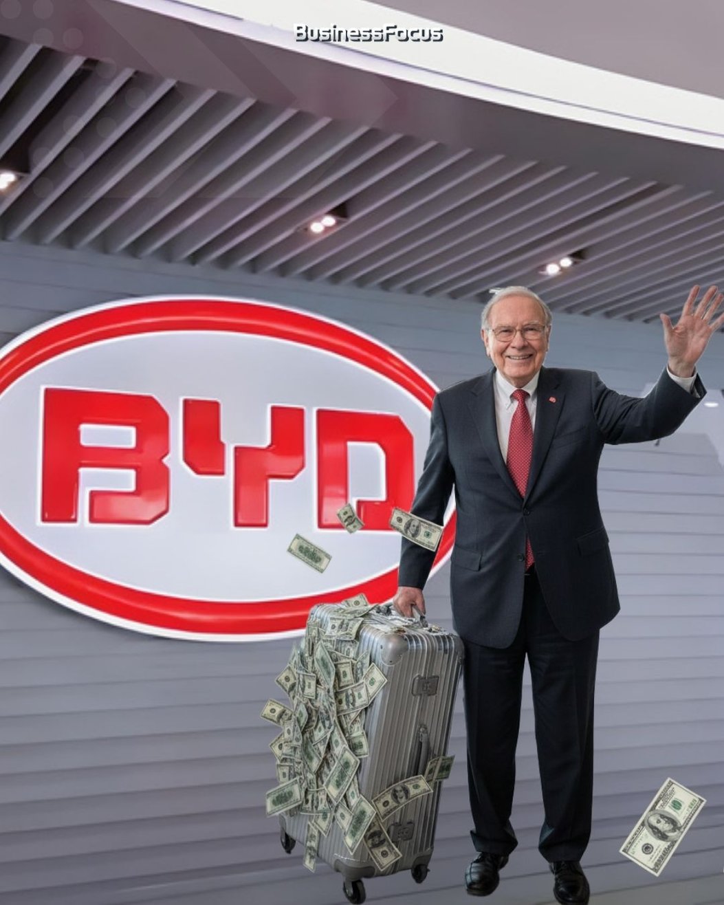 巴郡終沽清比亞迪巴菲特狂賺500億比亞迪減價令股價跌3成?