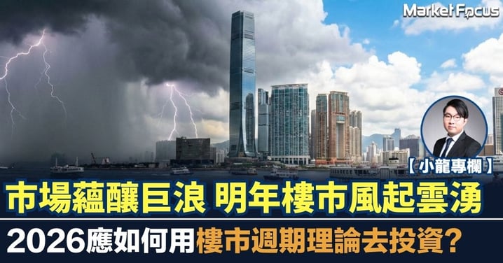 【小龍專欄】市場蘊釀巨浪 明年樓市風起雲湧 2026應如何用樓市週期理論去投資?