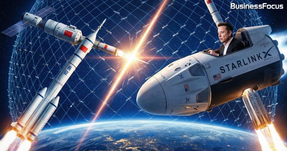中國擬發射20萬枚低軌衛星挑戰美國SpaceX？