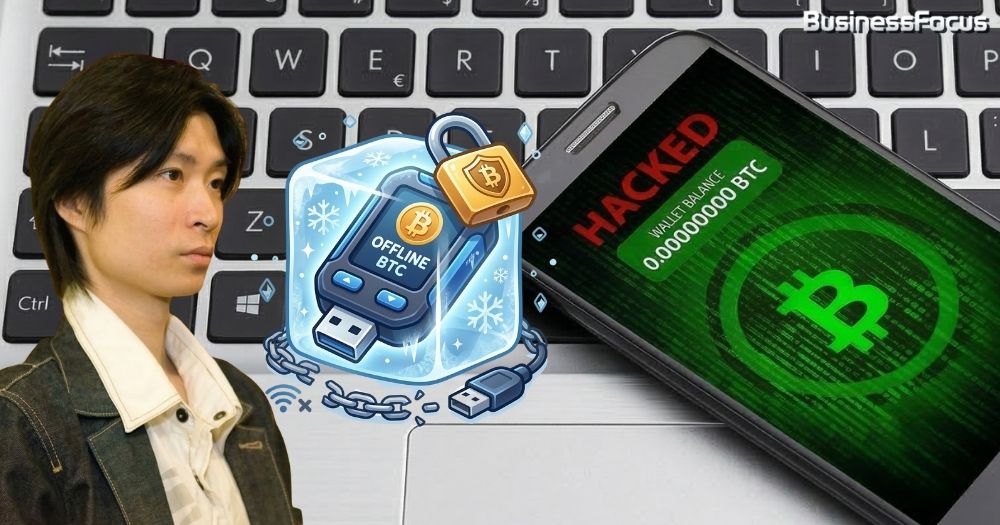 火燎森懷疑妻子暗裝CCTV偷錄密碼，導致他13.5億元比特幣被盜 走。