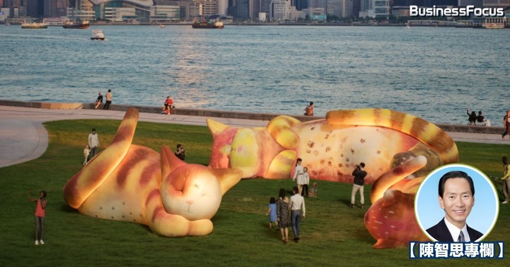 「西九家FUN藝術節2026」的巨型充氣貓咪互動裝置《夢遊喵境》,不容錯過!