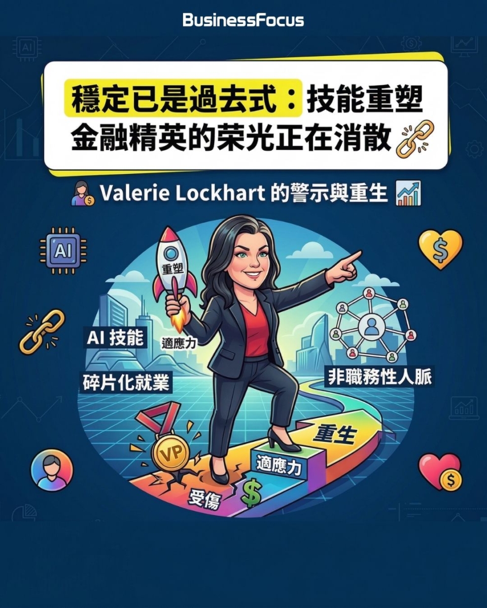 大摩前女副總裁被裁1年後,寄了550封履歷,仍未找到長工!