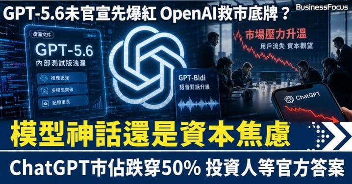GPT-5.6未官宣先爆紅：OpenAI救市底牌，最怕變成信任透支