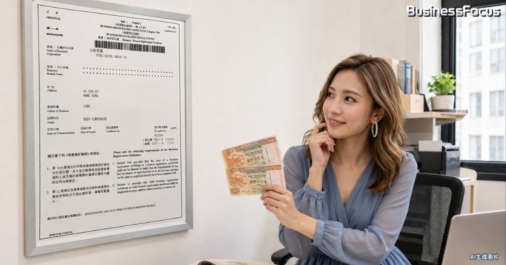 中小企小商家及自由身工作者的福音！原來竟有方法可以省回一年2350元商業登記費！
