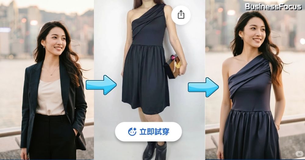記者實測Google虛擬試穿服務，免費穿名牌靚衫打卡，生成圖片極逼真。