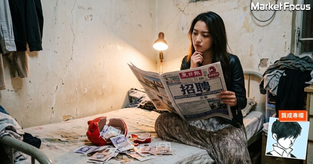 月入3萬的打工女子，因一時之氣辭了職，失業致失去收入，應該怎樣重新規劃人生？